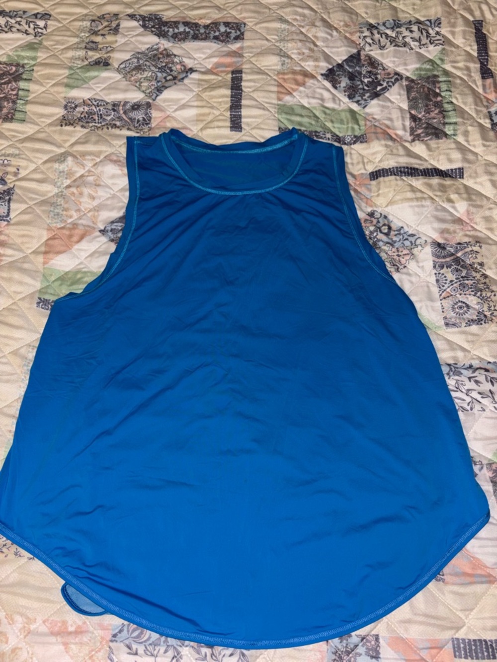 Women's Blue Active Tank Top - Lightweight Performance